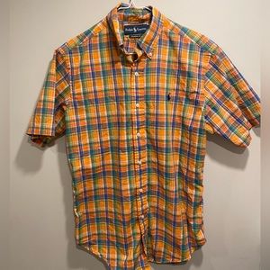 Polo Ralph Lauren Plaid Short Sleeve Button Up